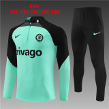 Player Version Young 23-24 Chelsea (light green) Sweater tracksuit set