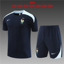 Kids kit 2023 France (Training clothes) Thailand Quality
