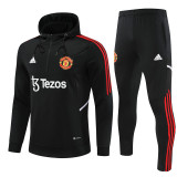 22-23 Manchester United (black) Sweater and Hat Set Training Jersey Thai Quality