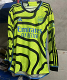 Long sleeve 23-24 Arsenal Away Player Version Thailand Quality