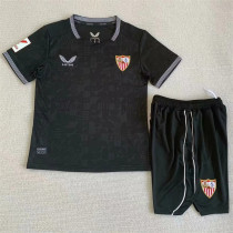 Kids kit 23-24 Sevilla FC (Goalkeeper)Thailand Quality