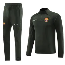 23-24 Barcelona (blackish green) Adult Sweater tracksuit set Training Suit