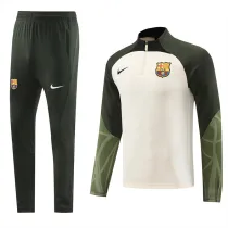 23-24 Barcelona (Beige) Adult Sweater tracksuit set Training Suit