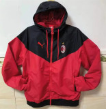 23-24 AC Milan Windbreaker Soccer Jacket