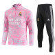 23-24 Real Madrid (pink) Adult Sweater tracksuit set