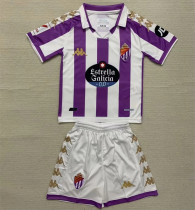 Kids kit 23-24 Real Valladolid home Thailand Quality