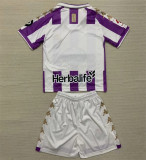 23-24 Real Valladolid home Set.Jersey & Short High Quality