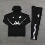23-24 Algeria (black) Sweater and Hat Set Training Jersey Thai Quality