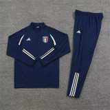 2023 Italy (sapphire blue) Adult Sweater tracksuit set