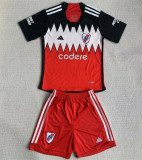 Kids kit 23-24 CA River Plate Away Thailand Quality