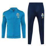 23-24 FC Porto (blue) Jacket Adult Sweater tracksuit set