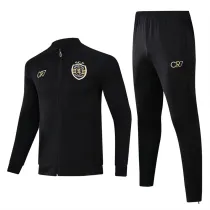 23-24 Sporting Lisbon CR7 (black) Jacket Adult Sweater tracksuit set