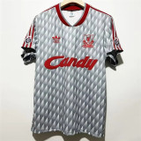 Player Version 89-91 Liverpool Away Retro Jersey Thailand Quality