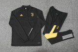 23-24 Juventus FC (black) Adult Sweater tracksuit set