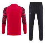 23-24 SSC Napoli (red) Adult Sweater tracksuit set