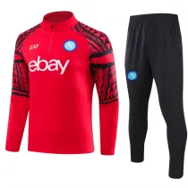 23-24 SSC Napoli (red) Adult Sweater tracksuit set