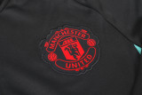 23-24 Manchester United (black) Adult Sweater tracksuit set