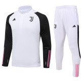 23-24 Juventus FC (white) Adult Sweater tracksuit set