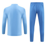 23-24 Manchester City (blue) Adult Sweater tracksuit set