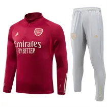 23-24 Arsenal (bordeaux) Adult Sweater tracksuit set