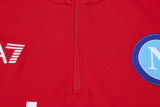 23-24 SSC Napoli (red) Adult Sweater tracksuit set
