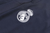 23-24 Real Madrid (Upper cyan) Adult Sweater tracksuit set