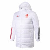 2022 Mexico (White) cotton-padded clothes Soccer Jacket