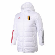 2022 Belgium (white) cotton-padded clothes Soccer Jacket