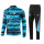 23-24 Al-Nassr FC (blue-black) Adult Sweater tracksuit set