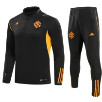 23-24 SC Internacional (black) Adult Sweater tracksuit set