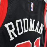 24芝加哥公牛Chicago Bulls Dennis Rodman 2023/24 Swingman Jersey - City Edition