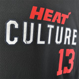 迈阿密热火 Miami Heat 24 Heat City Edition No.13 Adebayo