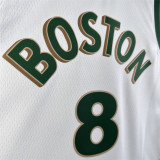波士顿凯尔特人 Boston Celtics 24 Season Celtics City Edition No. 8 Porzingis
