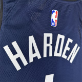 洛杉矶快船队  LA Clippers James Harden 2023/24 Swingman Jersey - City Edition