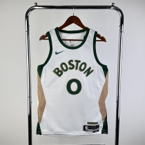 波士顿凯尔特人 Boston Celtics 24 Season Celtics City Edition No. 0 Tatum
