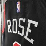 24芝加哥公牛Chicago Bulls Derrick Rose 2023/24 Swingman Jersey - City Edition