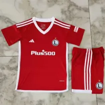 Kids kit 23-24 Legia Warszawa home Thailand Quality