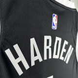 洛杉矶快船队 LA Clippers Paul George 21st season Clippers Latin Black No.1 Harden