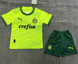 Kids kit 23-24 SE Palmeiras Third Away Thailand Quality
