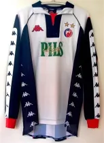 Long sleeve 99-01 Crvena zvezda Away Retro Jersey Thailand Quality