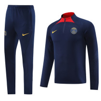 23-24 Paris Saint-Germain (sapphire blue) Adult Sweater tracksuit set