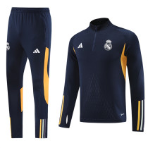 23-24 Real Madrid (sapphire blue) Adult Sweater tracksuit set