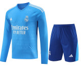 Long sleeve 23-24 Real Madrid (Goalkeeper) Set.Jersey & Short High Quality