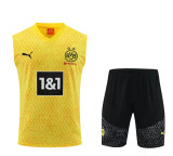 23-24 Borussia Dortmund (vest) Set.Jersey & Short High Quality