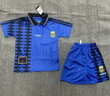 Kids kit 1994 Argentina Away (Retro Jersey) Thailand Quality