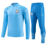 Young 23-24 Manchester City (sky blue) Sweater tracksuit set