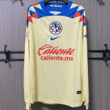 23-24 Club América home Long sleeve Souvenir Edition Thailand Quality