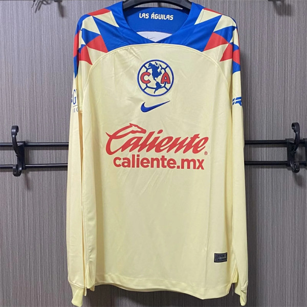 23-24 Club América home Long sleeve Souvenir Edition Thailand Quality