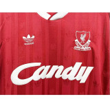 Player Version 88-89 Liverpool home Retro Jersey Thailand Quality