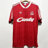 Player Version 88-89 Liverpool home Retro Jersey Thailand Quality